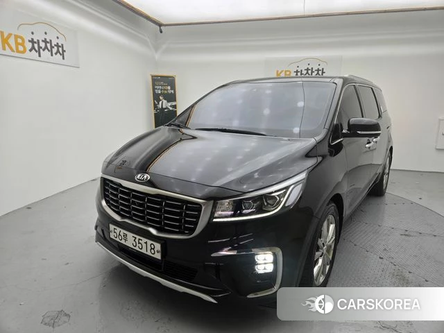 Kia The New Carnival 2018 Черный из Кореи