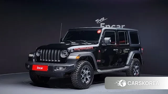 Jeep Wrangler (JL) 2021 Черный из Кореи
