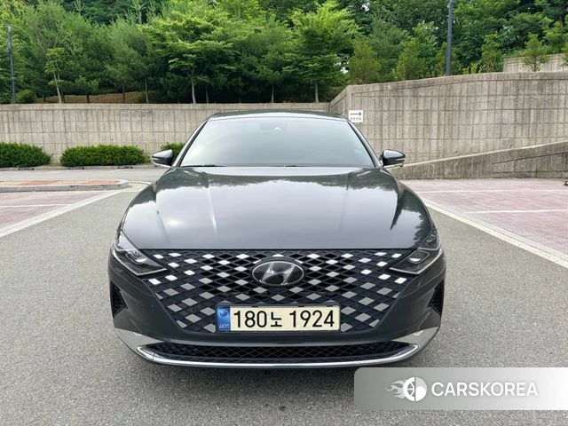 Hyundai The New Grandeur IG Hybrid 2020 Серый из Кореи