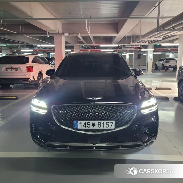 Genesis GV70 2021 Черный из Кореи