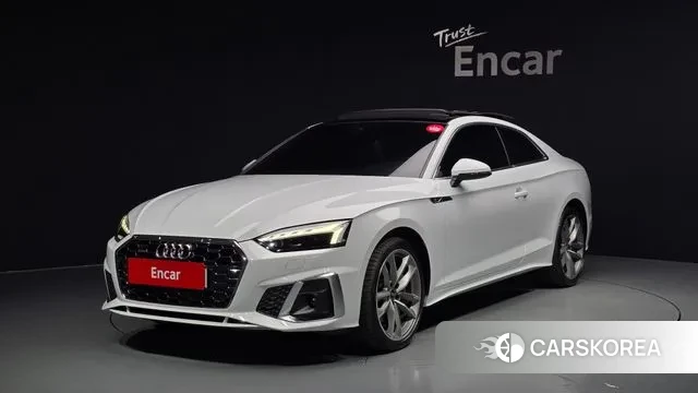 Audi A5 (F5) 2021 Белый из Кореи