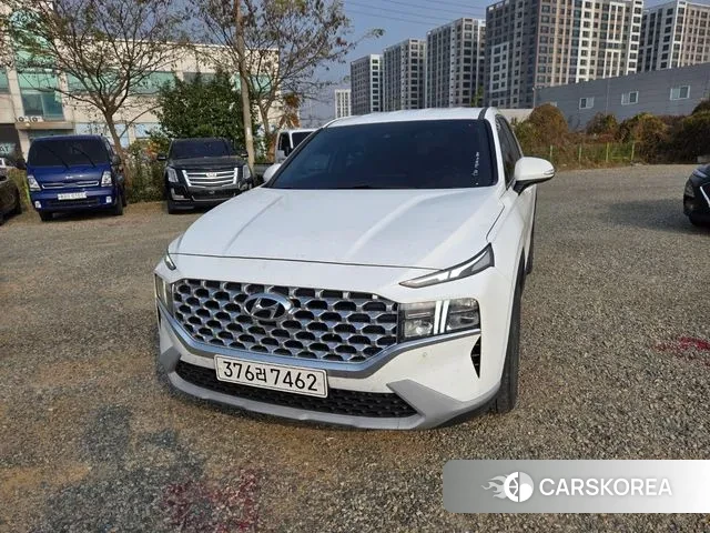Hyundai The New Santa Fe 2021 Белый из Кореи