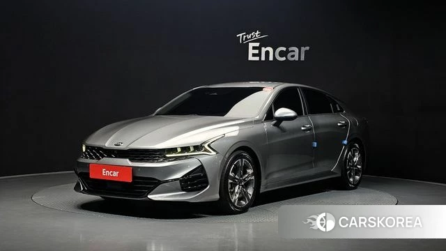 Kia K5 3rd generation 2020 Серебристо-серый из Кореи