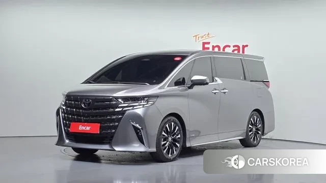 Toyota Alphard 4th Generation 2023 Серый из Кореи