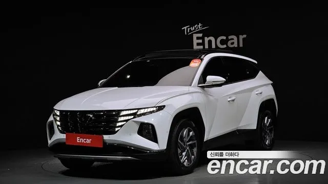 Hyundai Tucson Hybrid (NX4) 2021 Белый из Кореи