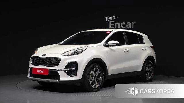 Kia Sportage The Bold 2021 Белый из Кореи