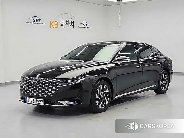 Hyundai The New Grandeur IG Hybrid 2021 Черный из Кореи