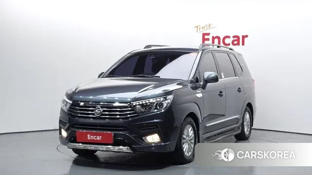 Ssangyong Korando Turismo 2018 Синий из Кореи