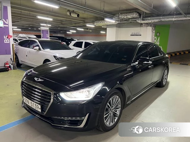 Genesis EQ900 2018 Черный из Кореи