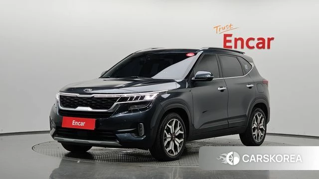 Kia Seltos 2019 Серый из Кореи