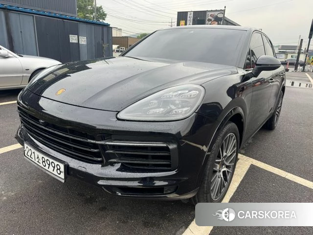 Porsche Cayenne (PO536) 2019 Черный из Кореи