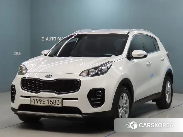 Kia Sportage The Bold 2018 Белый из Кореи