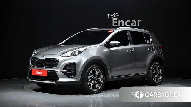 Kia Sportage The Bold 2020 Серебристо-серый из Кореи