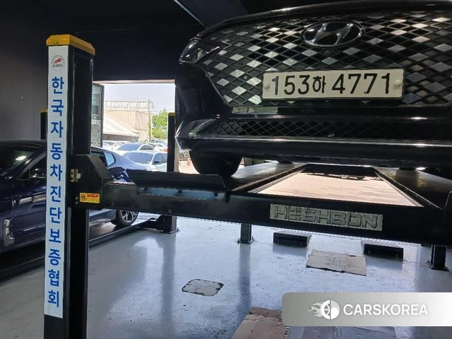 Hyundai The New Grandeur IG Hybrid 2021 Черный из Кореи