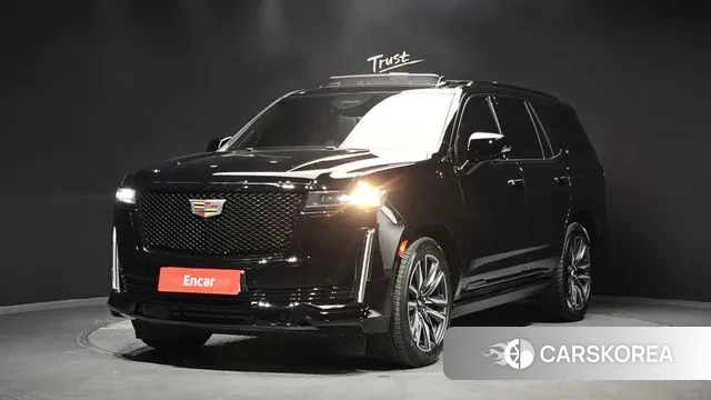 Cadillac Escalade 5th Generation 2021 Черный из Кореи
