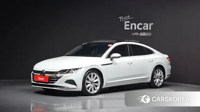 Volkswagen Arteon 2022 Белый из Кореи