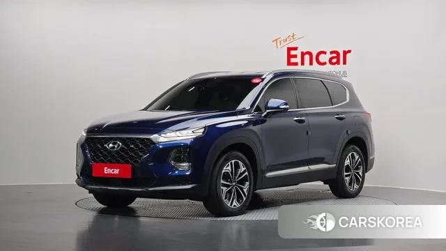 Hyundai Santa Fe TM 2018 Синий из Кореи