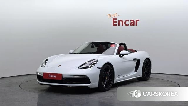 Porsche 718 Boxster 2021 Белый из Кореи