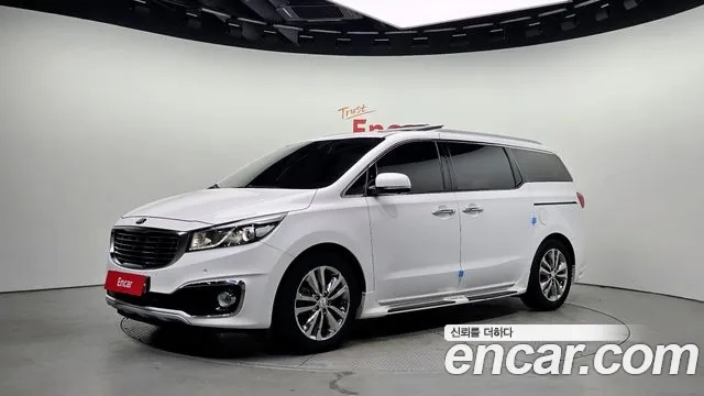 Kia All New Carnival 2018 Белый из Кореи