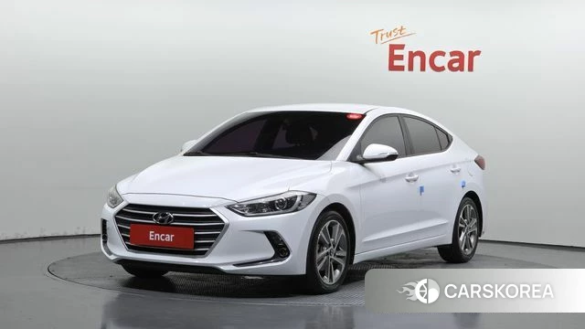 Hyundai Avante AD 2018 Белый из Кореи