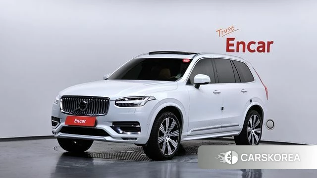 Volvo XC90 second Generation 2021 Белый из Кореи