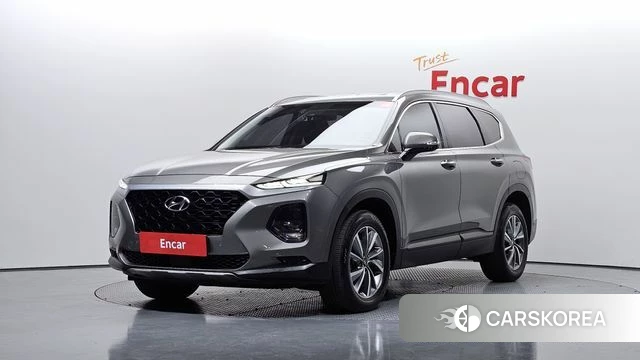 Hyundai Santa Fe TM 2018 Серый из Кореи