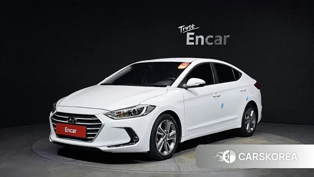 Hyundai Avante AD 2018 Белый из Кореи