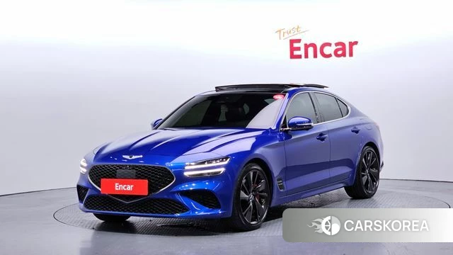 Genesis The New G70 2021 Синий из Кореи