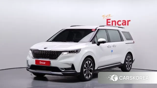 Kia Carnival 4th generation 2021 Белый из Кореи