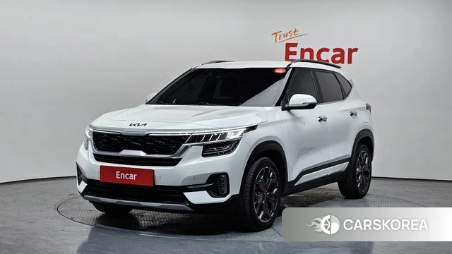 Kia Seltos 2021 Белый из Кореи
