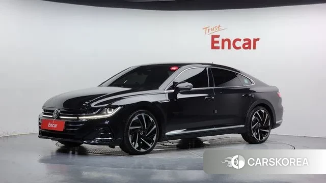 Volkswagen Arteon 2022 Черный из Кореи