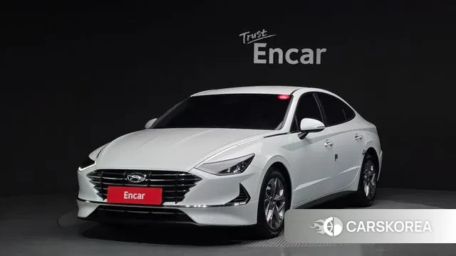 Hyundai Sonata (DN8) 2020 Белый из Кореи