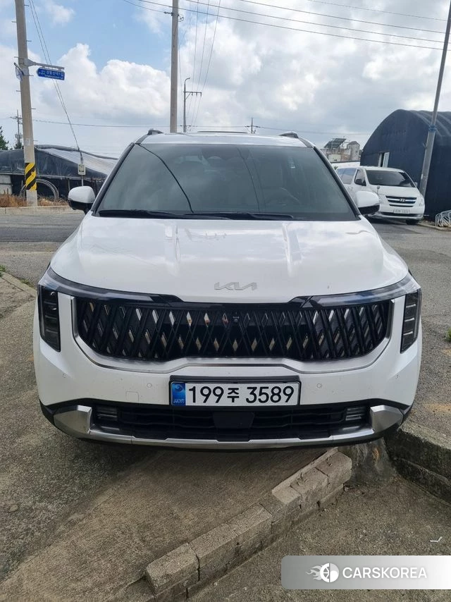 Kia The New Carnival 4th Generation 2024 Белый из Кореи