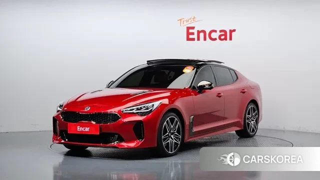 Kia Stinger Meister 2021 Красный из Кореи
