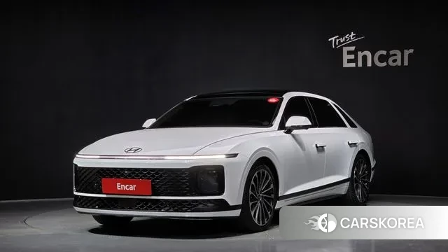 Hyundai Grandeur Hybrid (GN7) 2025 Белый из Кореи