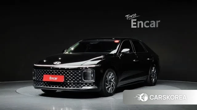 Hyundai Grandeur (GN7) 2023 Черный из Кореи