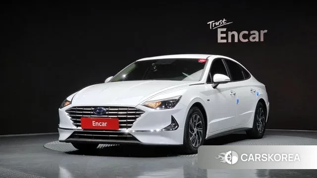 Hyundai Sonata Hybrid (DN8) 2020 Белый из Кореи