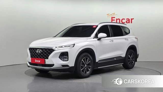 Hyundai Santa Fe TM 2019 Белый из Кореи