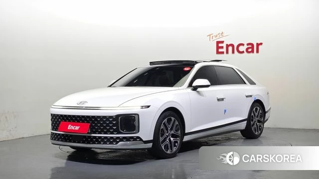 Hyundai Grandeur Hybrid (GN7) 2024 Белый из Кореи