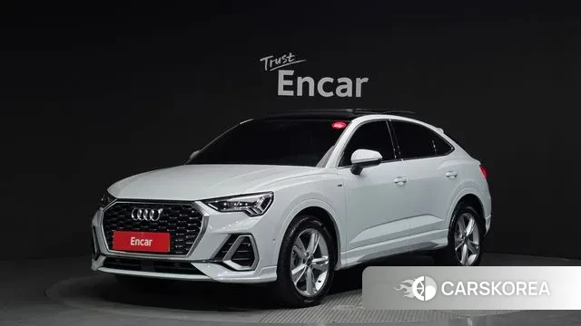 Audi Q3 (F3) 2023 Белый из Кореи
