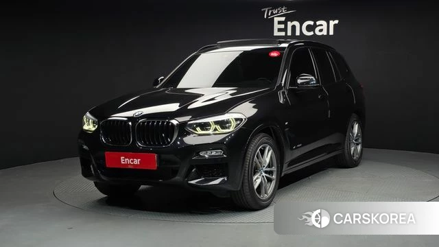 BMW X3 (G01) 2018 Черный из Кореи