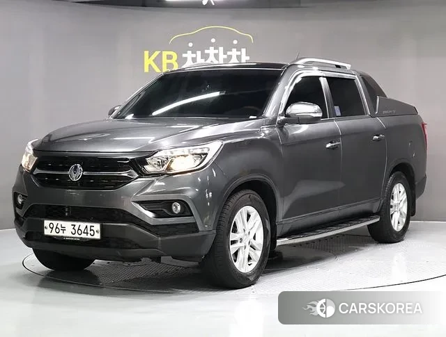 Ssangyong Rexton Sports 2018 Серый из Кореи
