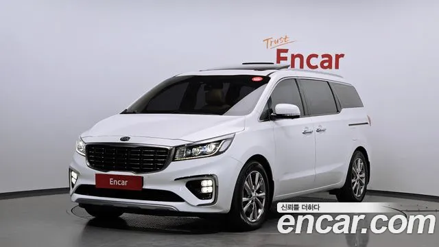 Kia The New Carnival 2019 Белый из Кореи