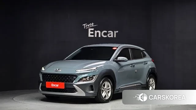 Hyundai The New Kona 2021 Цвет галактики из Кореи