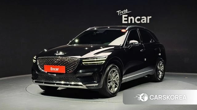 Genesis GV70 2022 Черный из Кореи