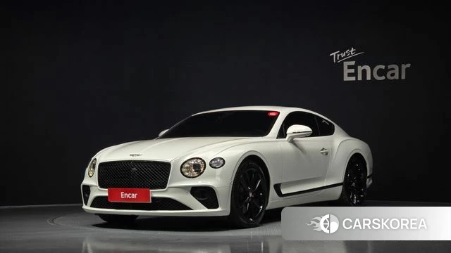 Bentley Continental GT 3rd Generation 2019 Белый из Кореи