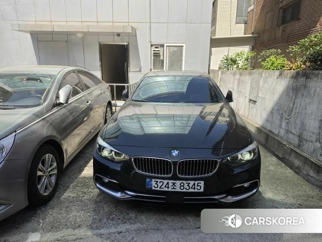 BMW 4 Series (F32) 2020 Черный из Кореи
