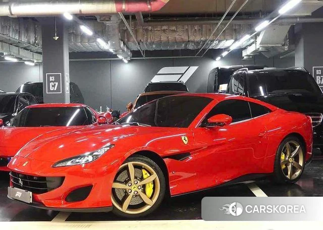 Ferrari Portofino 2020 Красный из Кореи