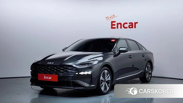 Kia K8 Hybrid 2023 Серый из Кореи