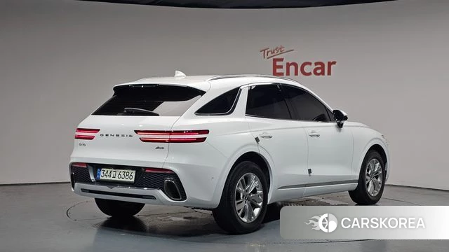 Genesis GV70 2021 Белый из Кореи
